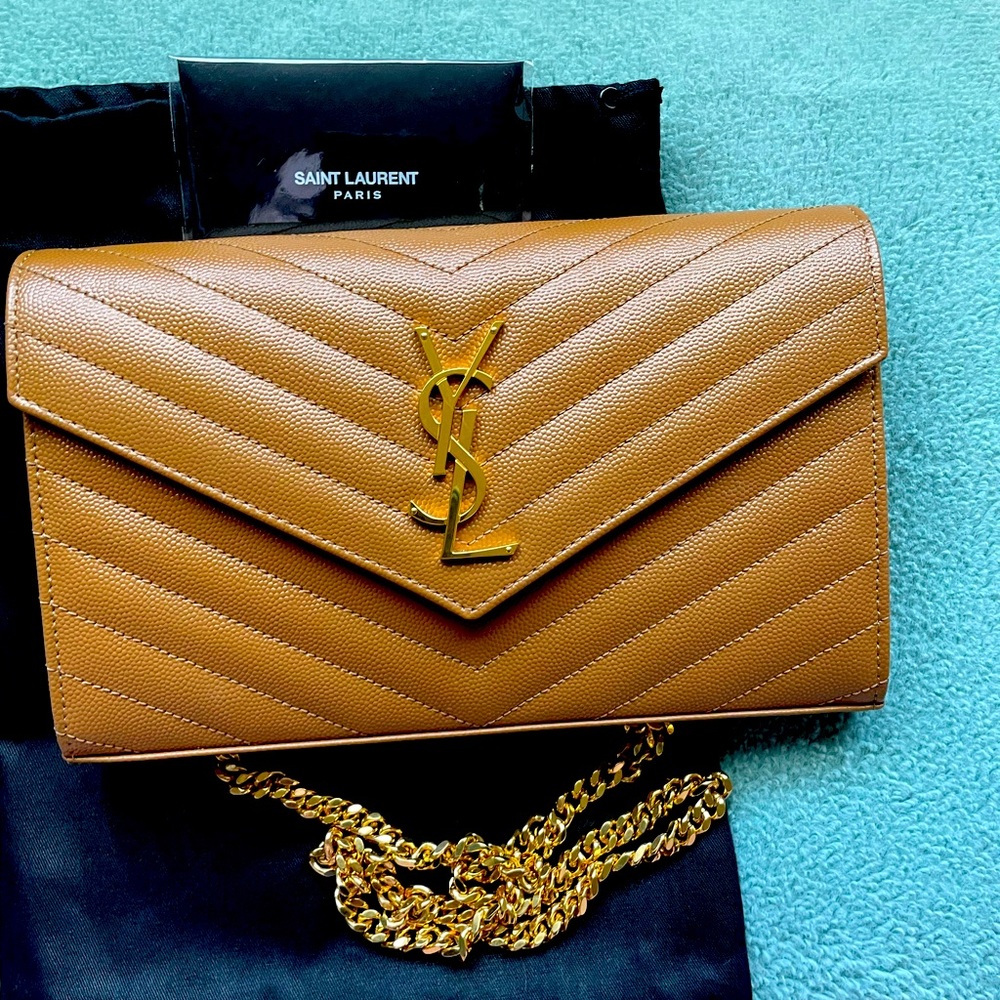 YSL Authentic Large Monogramme crossbody